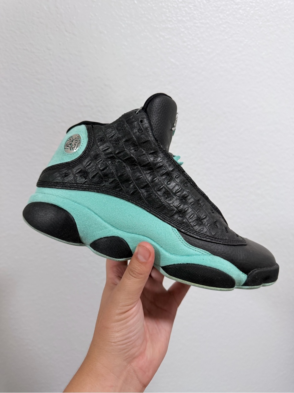 Air Jordan 13 Retro Black and Teal